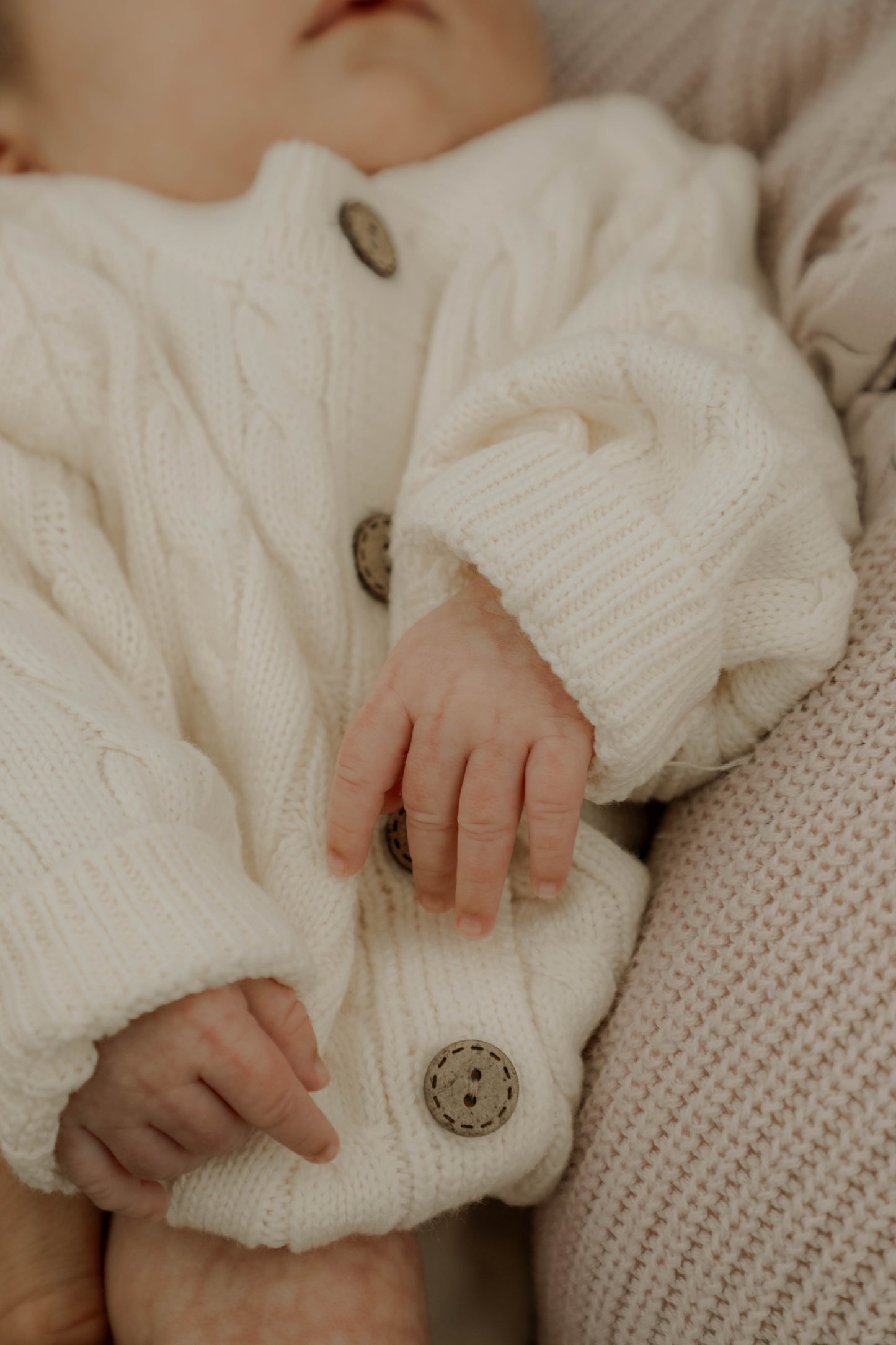 Knit Cardigan - Off White