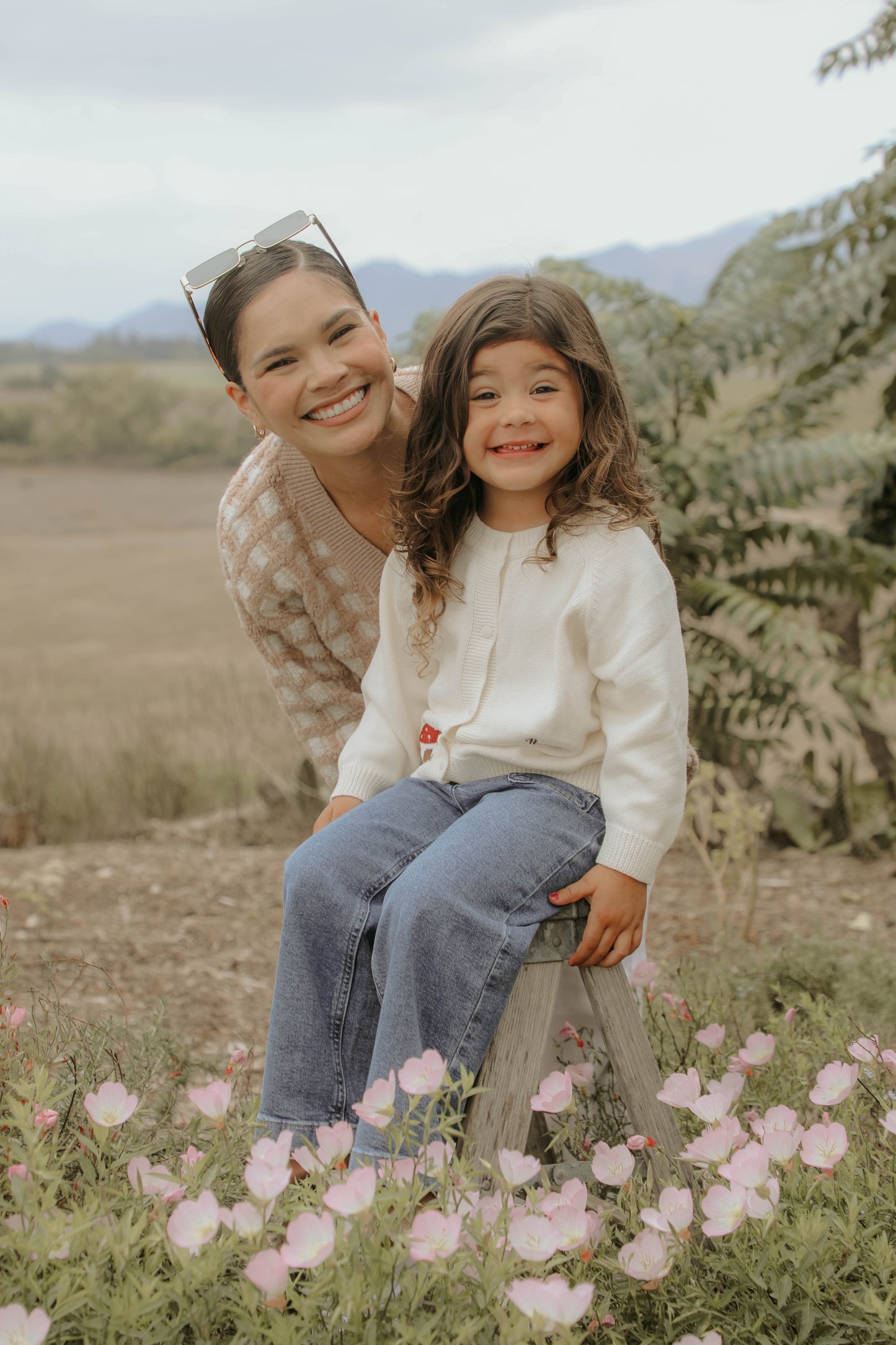 Knit Cardigan - Mushroom